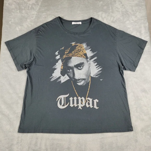Daydreamer Tupac Women's Top T-Shirt Tee Plus Size 1X - Picture 2 of 9